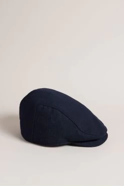 Ted Baker Blue Alfrede Flat Cap