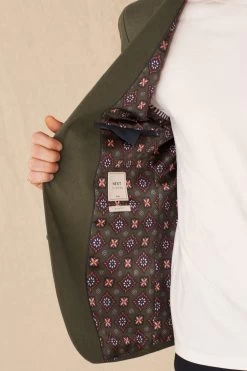Next Linen Blend Blazer -Fashion Men Shop C91 795s4