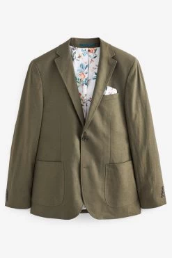 Next Linen Blend Blazer -Fashion Men Shop C91 795s7