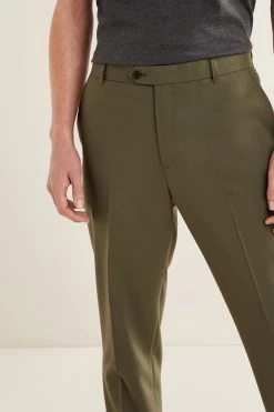 Next Wide Leg Plain Front Formal Trousers -Fashion Men Shop C91007s4