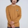 Animal Mens Yellow Shoreside Freeride Sweatshirt