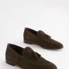 Next Signature Italian Suede Tassel Loafers -Fashion Men Shop C93373s