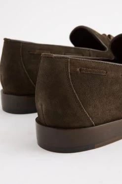 Next Signature Italian Suede Tassel Loafers -Fashion Men Shop C93373s4