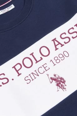 U.S. Polo Assn. Mens Sports Panelled BB Crew Sweatshirt 13 U.S. Polo Assn. Mens Sports Panelled BB Crew Sweatshirt -Fashion Men Shop C95137s6