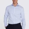 MOSS Slim Fit Pinpoint Oxford Non-Iron Shirt