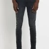 River Island Black Spray On Jeans 2 River Island Black Spray On Jeans -Fashion Men Shop D00904s