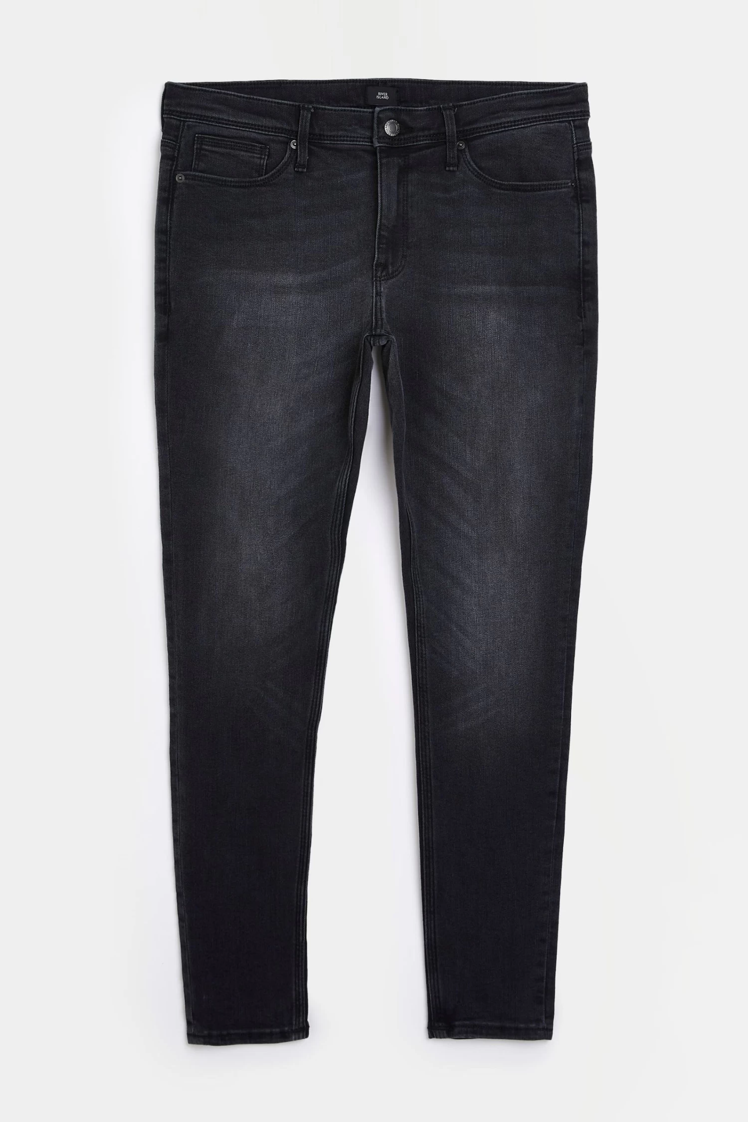 River Island Black Spray On Jeans 7 River Island Black Spray On Jeans - Image 5