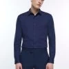 River Island Blue Egyptian Cotton Shirt -Fashion Men Shop D03386s