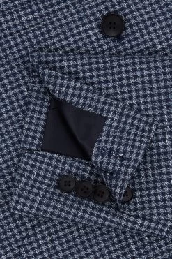 Reiss Monument Double Breasted Dogtooth Blazer -Fashion Men Shop D04 379s7