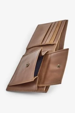 Next Tan Brown Textured Wallet -Fashion Men Shop D06188s4