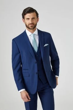 Skopes Kennedy Royal Blue Tailored Fit Suit Jacket