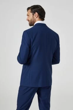 Skopes Kennedy Royal Blue Tailored Fit Suit Jacket 9 Skopes Kennedy Royal Blue Tailored Fit Suit Jacket -Fashion Men Shop D07 623s3