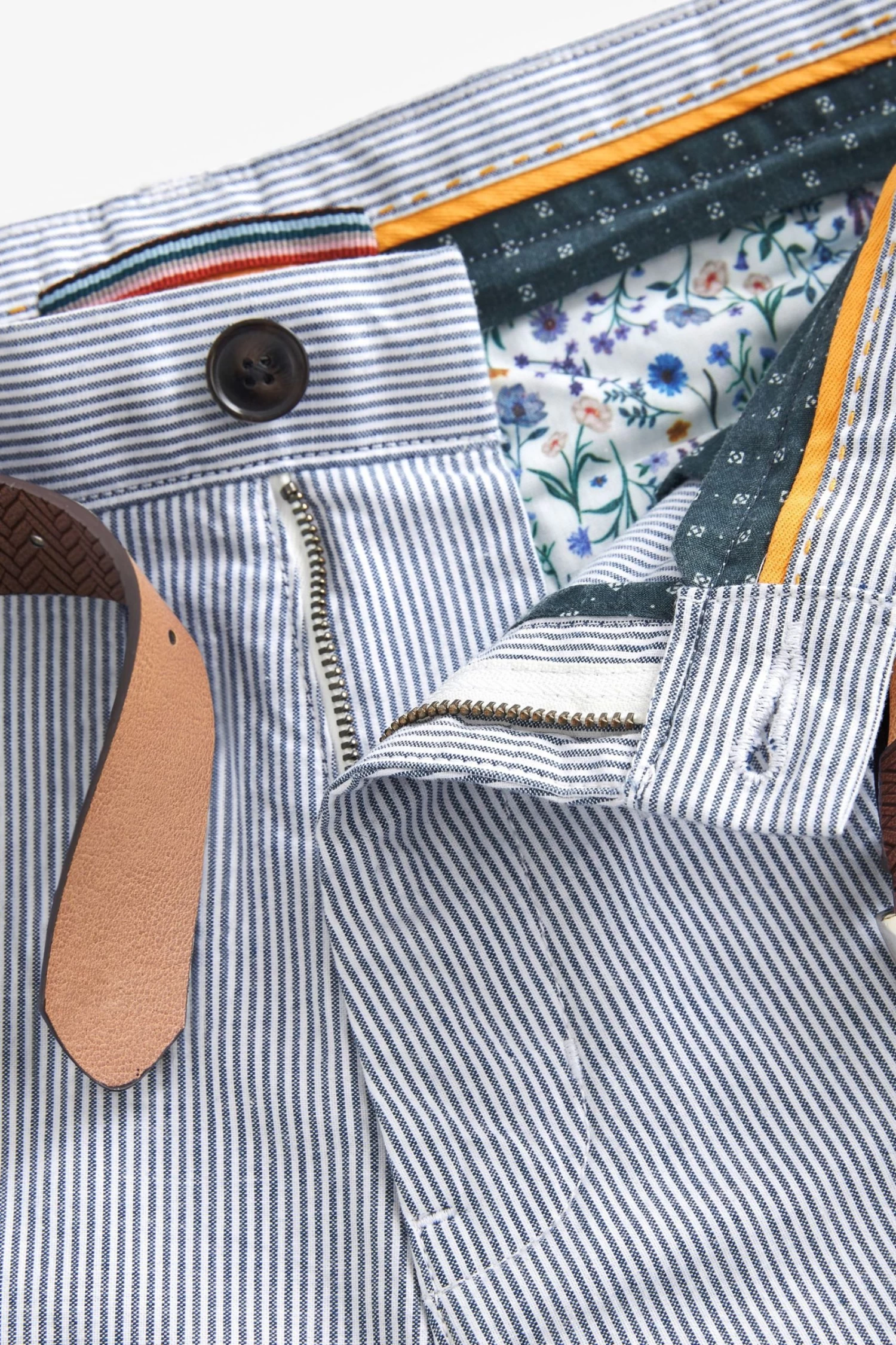 Next Belted Chino Shorts With Stretch 11 Next Belted Chino Shorts With Stretch - Image 9