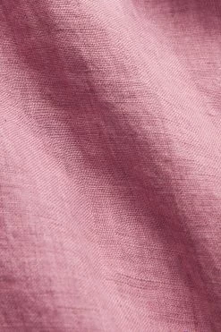 Next Signature Délavé 100% Linen Trimmed Shirt -Fashion Men Shop D16 596s8