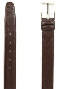 Jones Bootmaker Upminster Mens Brown Leather Belt -Fashion Men Shop D18766s3