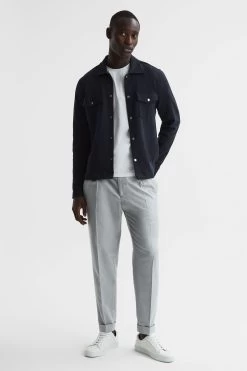 Reiss Cofax Cotton Twin Pocket Overshirt -Fashion Men Shop D20 397s3
