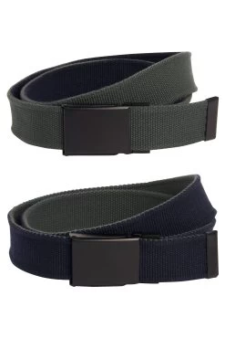 Next Navy/Khaki Reversible Canvas Belt -Fashion Men Shop D20158s3