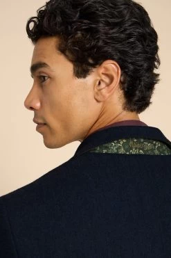 White Stuff Blue Heath Blazer -Fashion Men Shop D20543s4