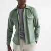 Reiss Bonucci Corduroy Twin Pocket Overshirt -Fashion Men Shop D25826s