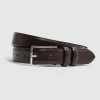 Reiss Dante Smooth Leather Belt -Fashion Men Shop D29 774s