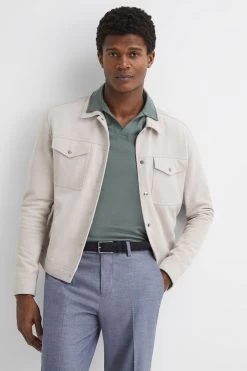 Reiss Dante Suede Belt -Fashion Men Shop D29791s2