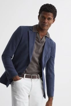 Reiss Rowan Nubuck Leather Reversible Belt -Fashion Men Shop D29793s2