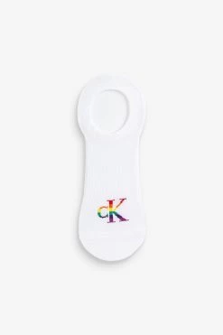 Calvin Klein White Invisible Socks