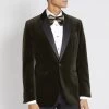 MOSS Tailored Fit Velvet Jacket -Fashion Men Shop D39 843s