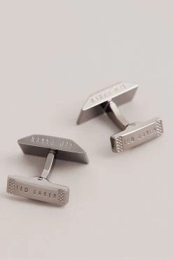 Ted Baker Grey Presus Col Semi Precious Cufflinks -Fashion Men Shop D39964s3
