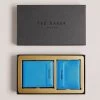 Ted Baker Blue Audar Saffiano Wallet And Card Holder Set 1 Ted Baker Blue Audar Saffiano Wallet And Card Holder Set -Fashion Men Shop D39966s