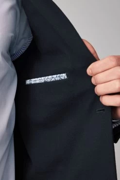 Next Slim Textured Jersey Blazer -Fashion Men Shop D42832s5
