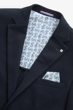 Next Slim Textured Jersey Blazer -Fashion Men Shop D42832s7