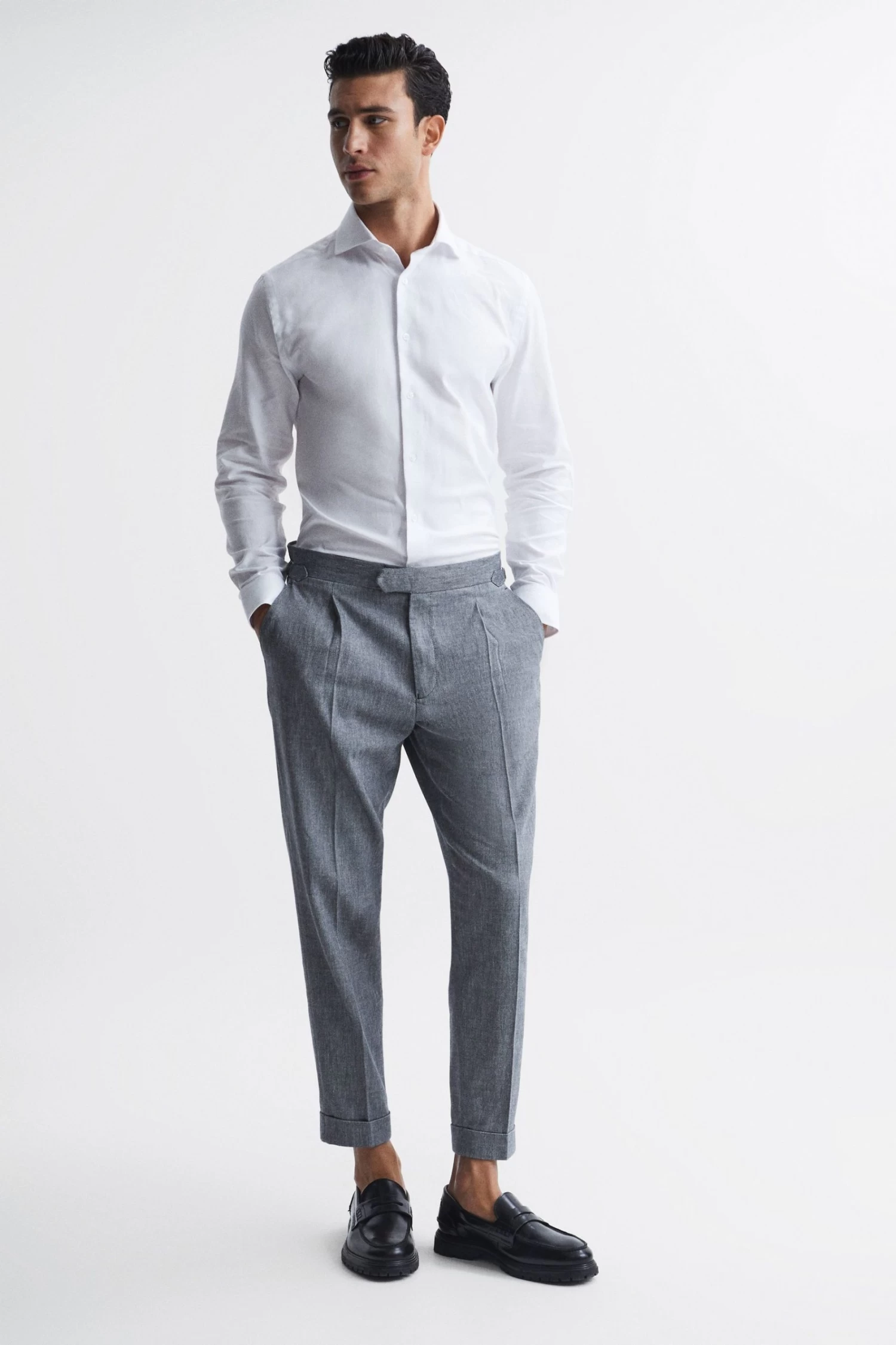 Reiss Belief Slim Fit Flannel Shirt 5 Reiss Belief Slim Fit Flannel Shirt - Image 3