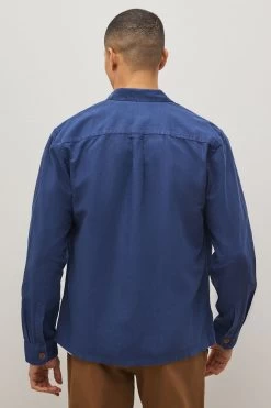 Next Linen Blend Shacket -Fashion Men Shop D49 816s2