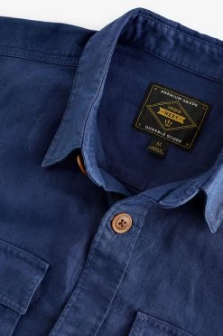 Next Linen Blend Shacket -Fashion Men Shop D49 816s6