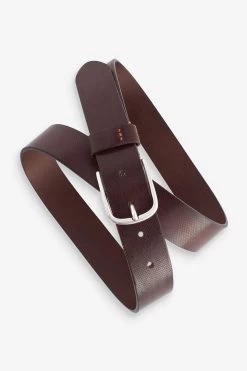 Next Brown Signature Textured Leather Belt -Fashion Men Shop D50452s3