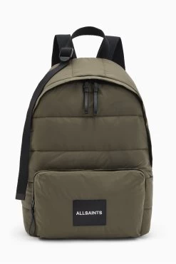 AllSaints Green Zone Quilted Backpack