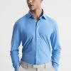 Reiss Voyager Regular Fit Travel Shirt -Fashion Men Shop D51 011s