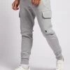 U.S. Polo Assn. Mens Grey Cargo Pocket Joggers -Fashion Men Shop D51215s