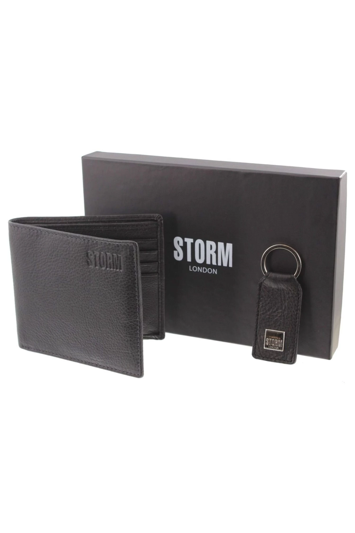 Storm Regency Leather Wallet & Keyring Set 3 Storm Regency Leather Wallet & Keyring Set