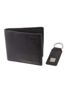 Storm Regency Leather Wallet & Keyring Set 9 Storm Regency Leather Wallet & Keyring Set -Fashion Men Shop D51676s3
