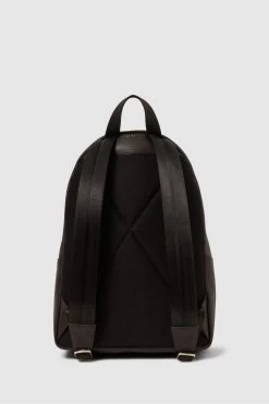 Reiss Drew Leather Zipped Backpack -Fashion Men Shop D55828s5