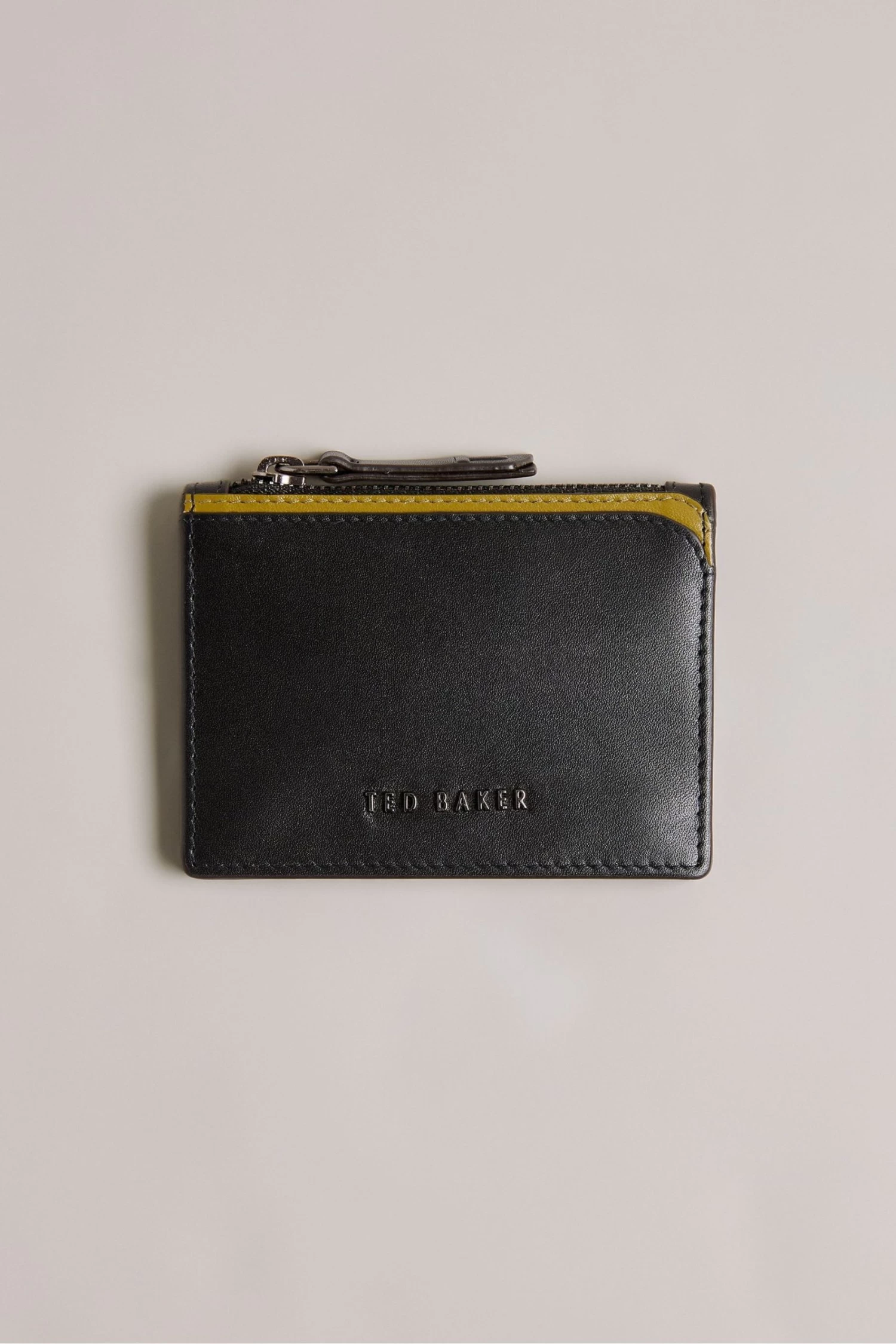 Ted Baker Black Finnis Corner Detail Cardholder 3 Ted Baker Black Finnis Corner Detail Cardholder