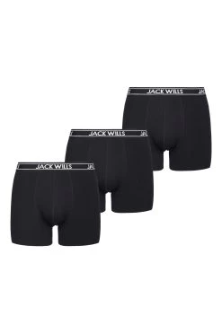 Jack Wills White Daundley Boxers 3 Pack