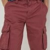 FatFace Pink Bude Lightweight Cargo Shorts -Fashion Men Shop D59871s