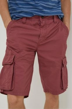 FatFace Pink Bude Lightweight Cargo Shorts