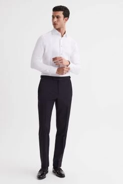Reiss Marcel Slim Fit Dinner Shirt -Fashion Men Shop D62 374s3