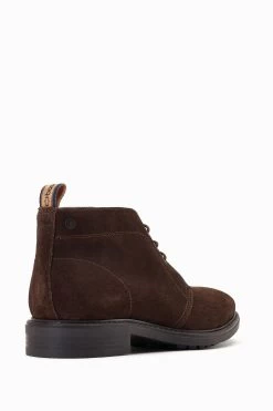 Base London Kilby Lace Up Brown Chukka Boots -Fashion Men Shop D63589s3