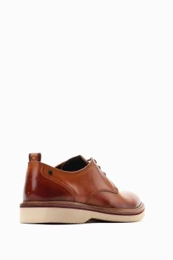 Base London Woody Lace Up Brown Derby Shoes -Fashion Men Shop D63592s3