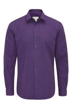 Skopes Slim Fit Purple Recycled Formal Shirt
